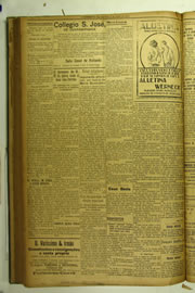 Página do jornal O Nordeste de junho de 1924