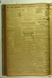 Página do jornal O Nordeste de junho de 1924
