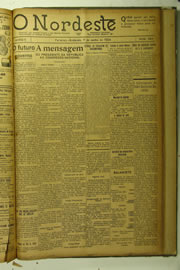 Página do jornal O Nordeste de junho de 1924