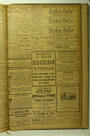 Página do jornal O Nordeste de junho de 1924