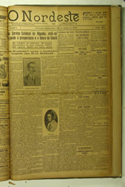 Página do jornal O Nordeste de junho de 1924