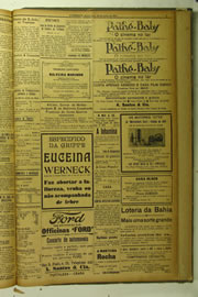 Página do jornal O Nordeste de junho de 1924