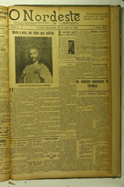 Página do jornal O Nordeste de junho de 1924