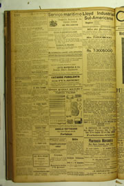 Página do jornal O Nordeste de junho de 1924