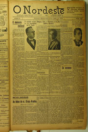 Página do jornal O Nordeste de julho de 1924