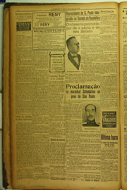 Página do jornal O Nordeste de julho de 1924
