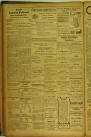 Página do jornal O Nordeste de agosto de 1924