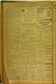 Página do jornal O Nordeste de agosto de 1924