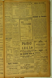 Página do jornal O Nordeste de agosto de 1924