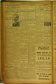 Página do jornal O Nordeste de agosto de 1924