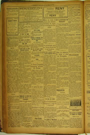 Página do jornal O Nordeste de agosto de 1924