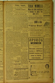 Página do jornal O Nordeste de setembro de 1924