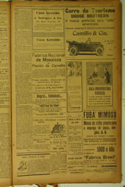 Página do jornal O Nordeste de outubro de 1924