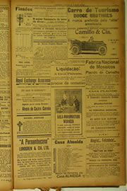 Página do jornal O Nordeste de outubro de 1924