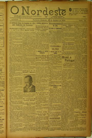 Página do jornal O Nordeste de outubro de 1924
