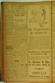 Página do jornal O Nordeste de outubro de 1924