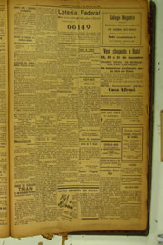 Página do jornal O Nordeste de dezembro de 1924