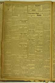 Página do jornal O Nordeste de janeiro de 1925