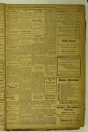 Página do jornal O Nordeste de janeiro de 1925