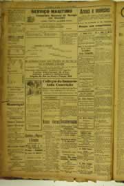 Página do jornal O Nordeste de janeiro de 1925