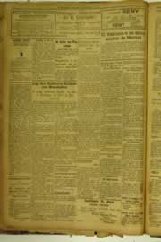Página do jornal O Nordeste de fevereiro de 1925