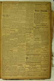 Página do jornal O Nordeste de fevereiro de 1925