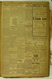 Página do jornal O Nordeste de fevereiro de 1925