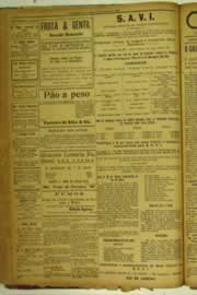 Página do jornal O Nordeste de fevereiro de 1925