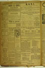 Página do jornal O Nordeste de março de 1925
