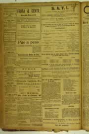 Página do jornal O Nordeste de março de 1925