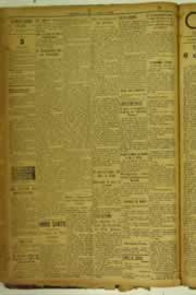 Página do jornal O Nordeste de março de 1925