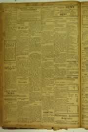 Página do jornal O Nordeste de março de 1925