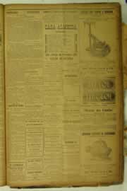 Página do jornal O Nordeste de março de 1925