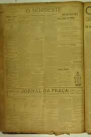 Página do jornal O Nordeste de março de 1925