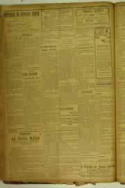 Página do jornal O Nordeste de abril de 1925