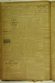 Página do jornal O Nordeste de abril de 1925