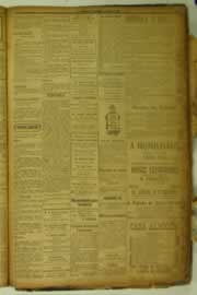 Página do jornal O Nordeste de abril de 1925