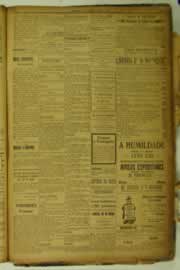 Página do jornal O Nordeste de abril de 1925