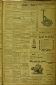 Página do jornal O Nordeste de abril de 1925