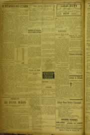 Página do jornal O Nordeste de abril de 1925