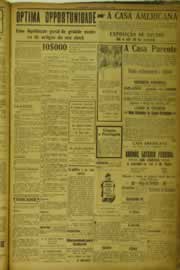 Página do jornal O Nordeste de abril de 1925