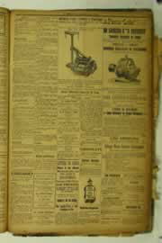 Página do jornal O Nordeste de abril de 1925