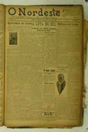 Página do jornal O Nordeste de abril de 1925