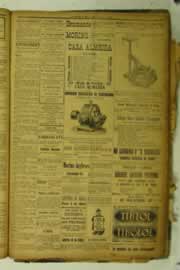 Página do jornal O Nordeste de abril de 1925