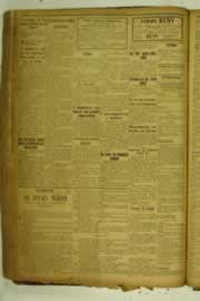 Página do jornal O Nordeste de abril de 1925