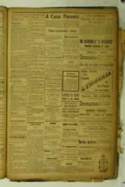 Página do jornal O Nordeste de abril de 1925