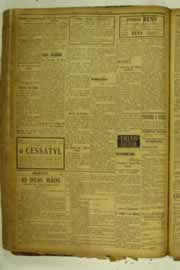Página do jornal O Nordeste de abril de 1925