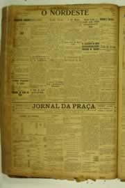 Página do jornal O Nordeste de maio de 1925