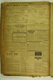 Página do jornal O Nordeste de maio de 1925