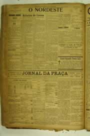 Página do jornal O Nordeste de maio de 1925